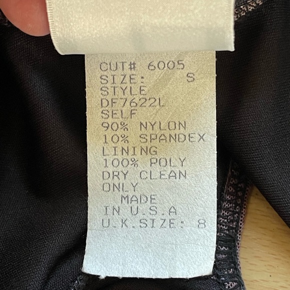 Tadashi Shoji Beautiful Purple/Gray Snake Print Drape Dress - Picture 11 of 11